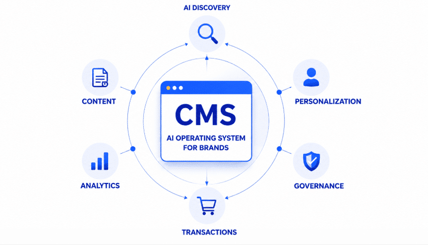 The CMS as AI’s Central Command for Brands by 2026